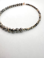 COLLIER JASPE DALMATIEN