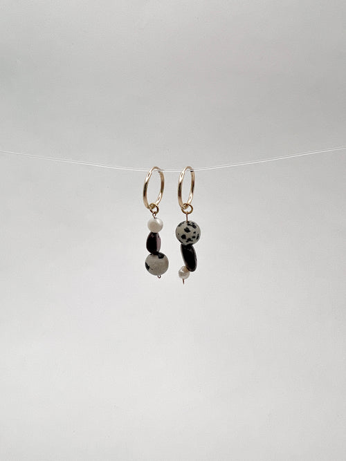BOUCLES D'OREILLE GRENAT