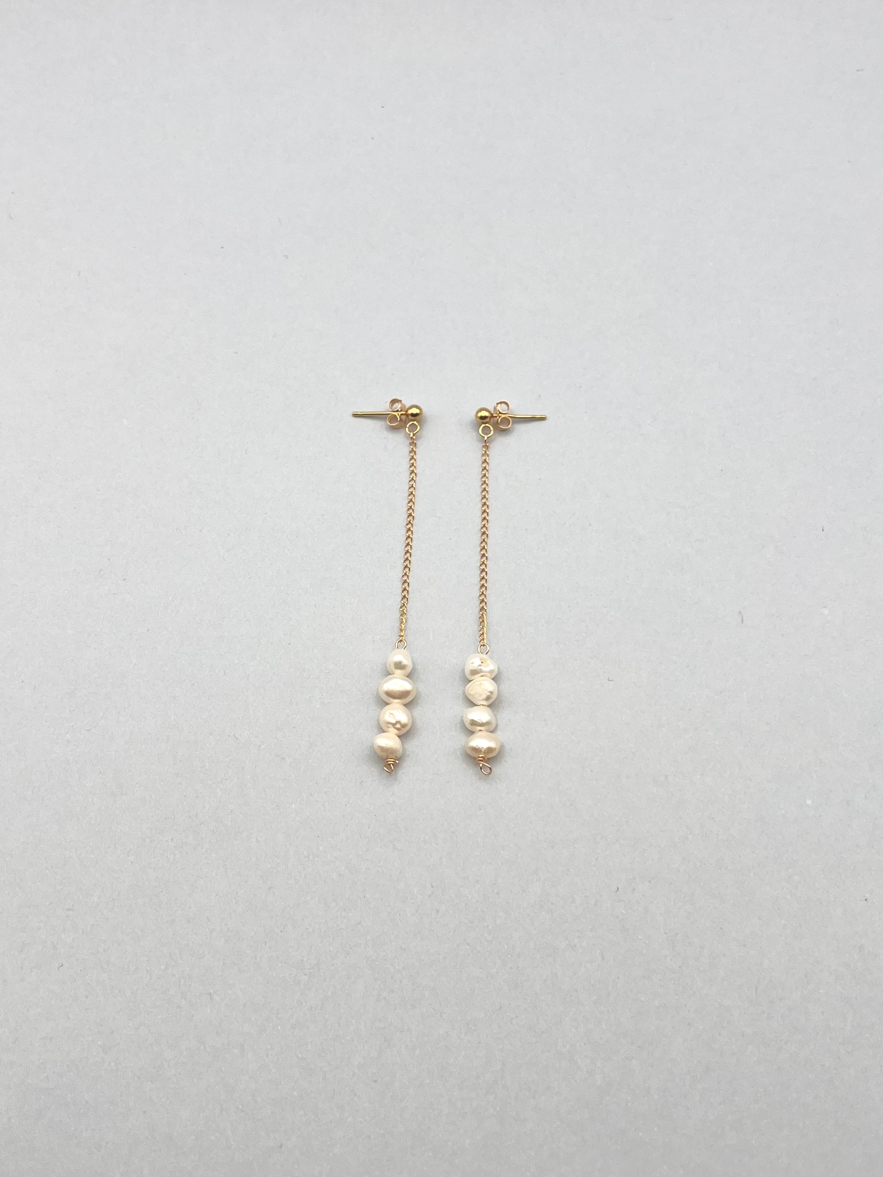 BOUCLES D'OREILLE NACRE