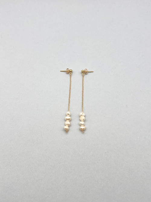 BOUCLES D'OREILLE NACRE