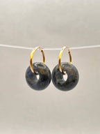 BOUCLE D'OREILLE SODALITE