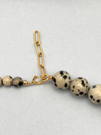 COLLIER JASPE DALMATIEN
