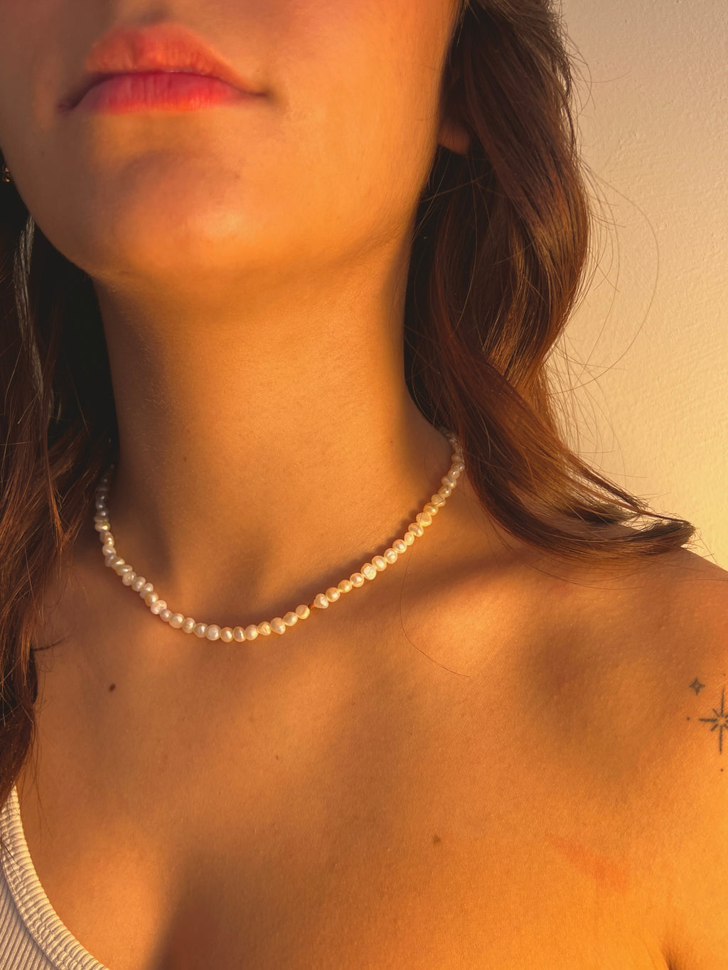 COLLIER NACRE