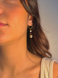 BOUCLES D'OREILLE GRENAT