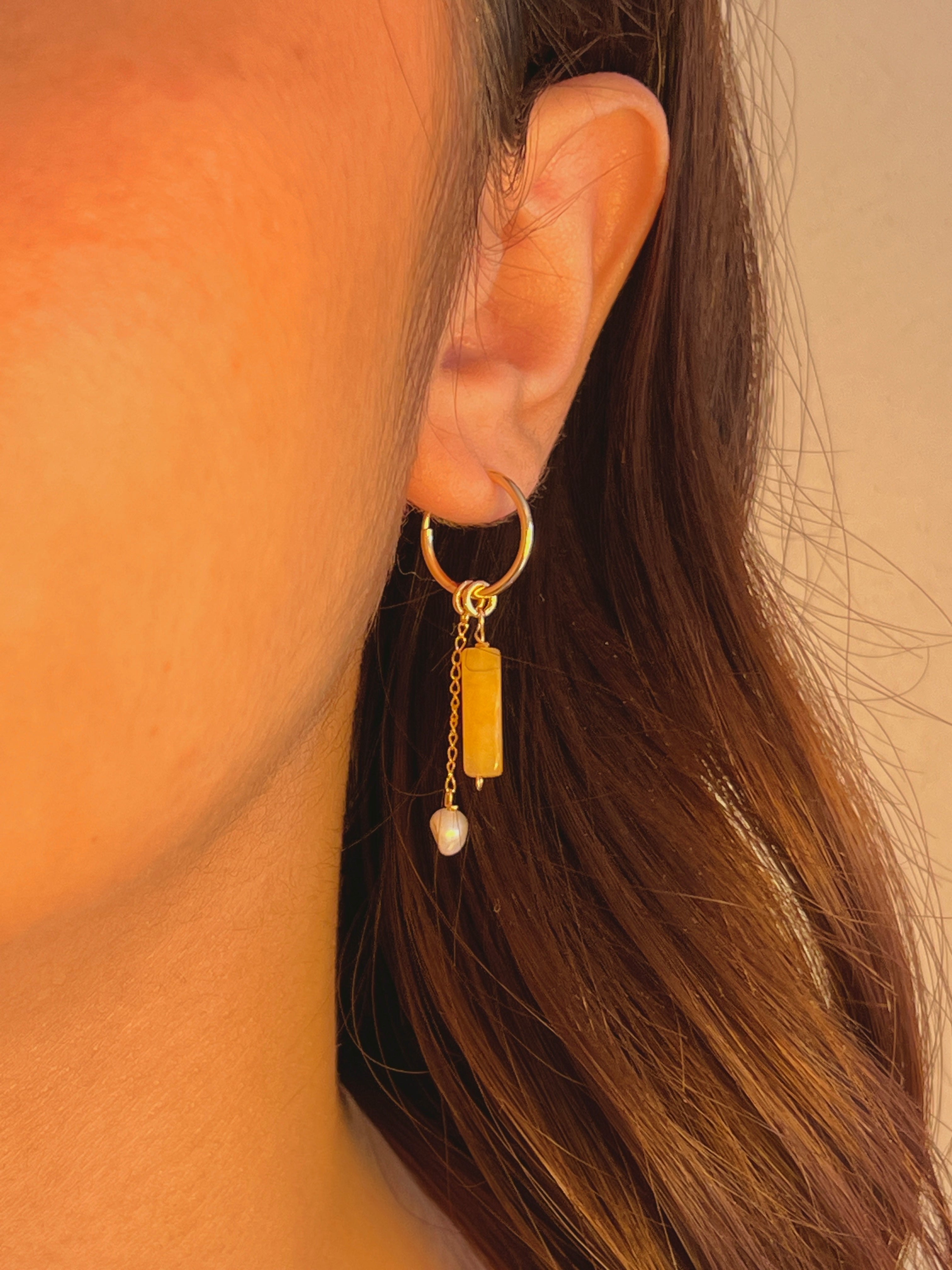 BOUCLES D'OREILLE JADE